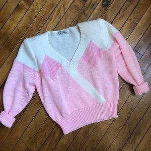 Fuzzy 80’s Sweater